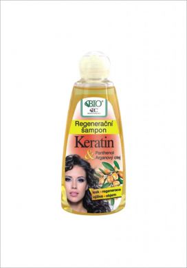 BIO Keratin + Arganový olej Regenerační šampon s panthenolem 260ml
